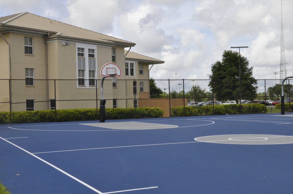 Outdoor Basketball Court