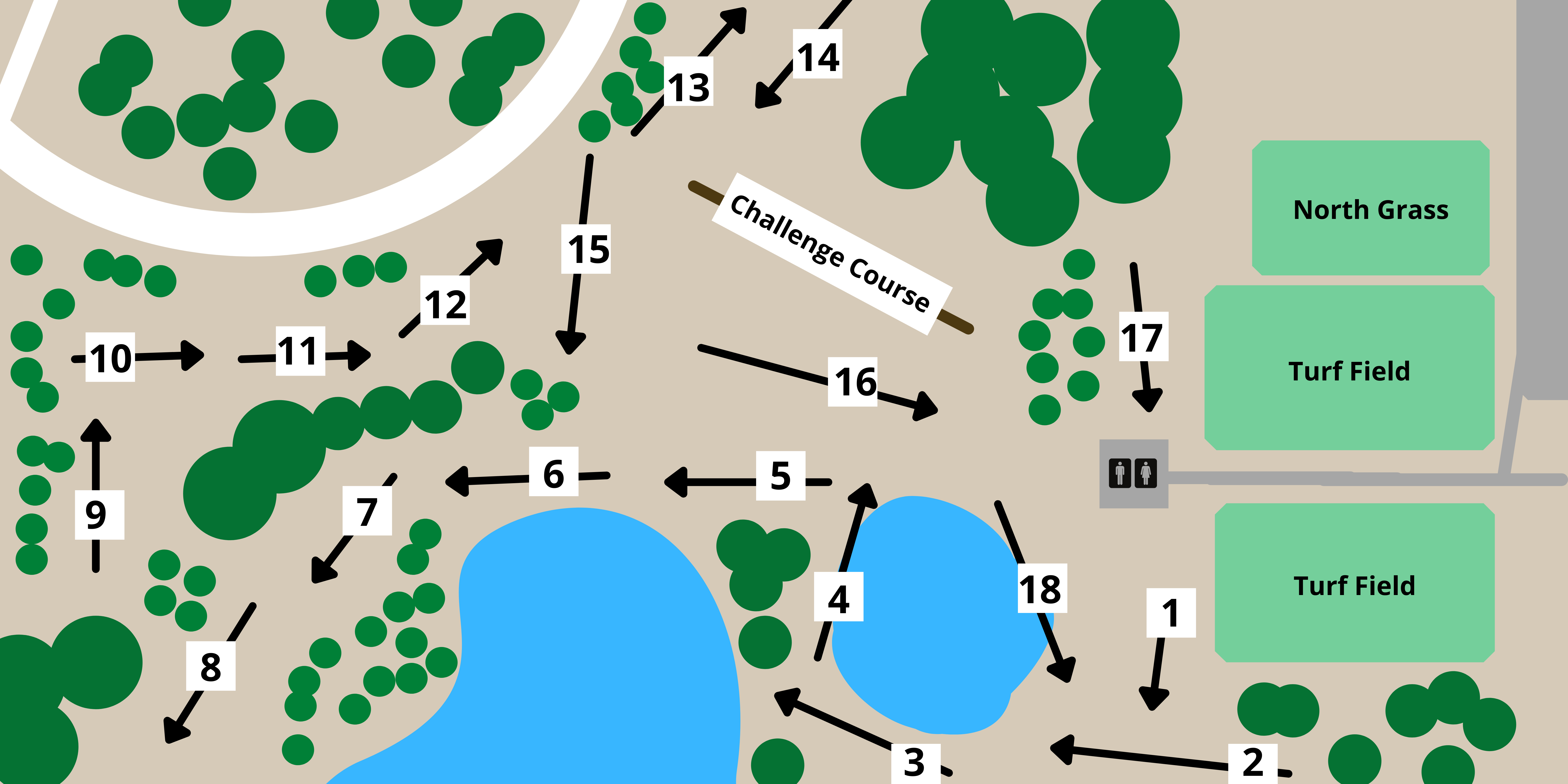 Disc Golf Tournaments 2025 Map